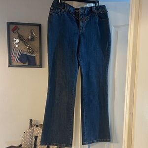 Style & Co. Dark Blue Flare Jeans